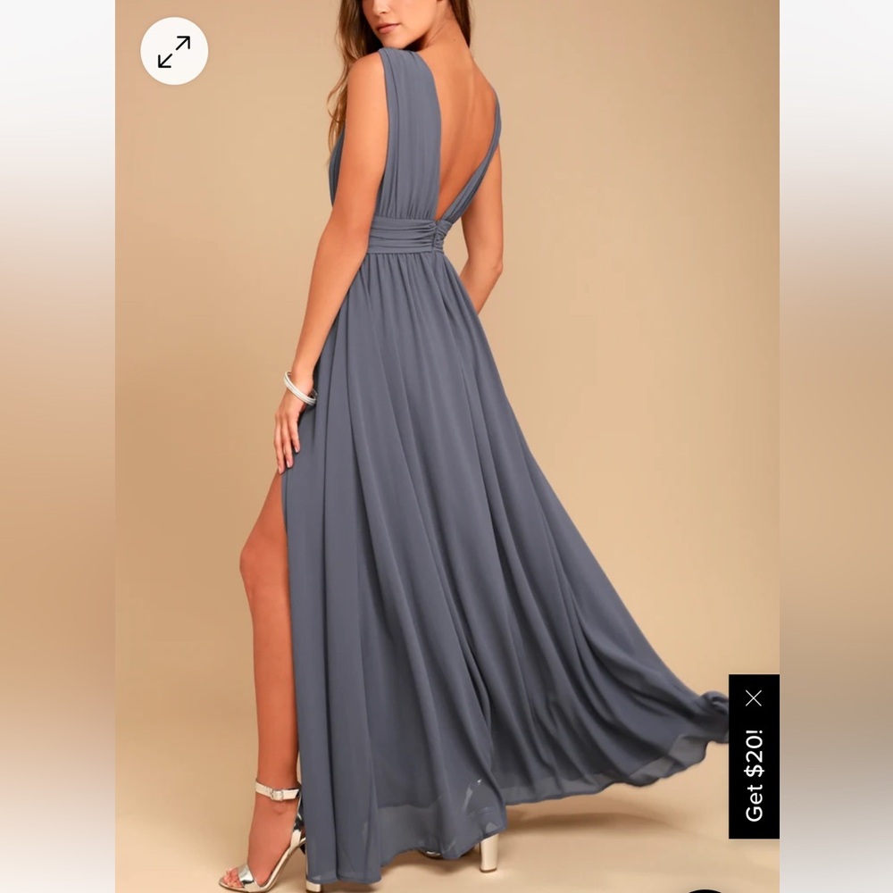 NWT Lulus Blue Dress